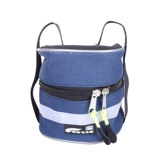 Велосумка под седло Course "МАСТЕР", средняя, цвет синий