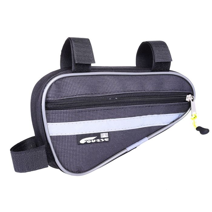 Велосумка под раму Course "МАСТЕР", малая, цвет серый