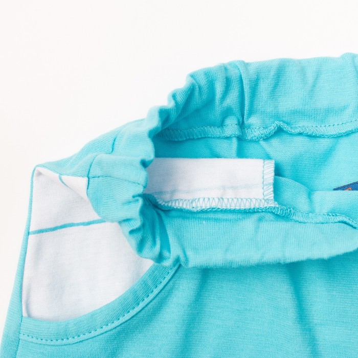 Шорты для девочки "Сладкоежка", рост 110-116 см (30), цвет бирюзовый