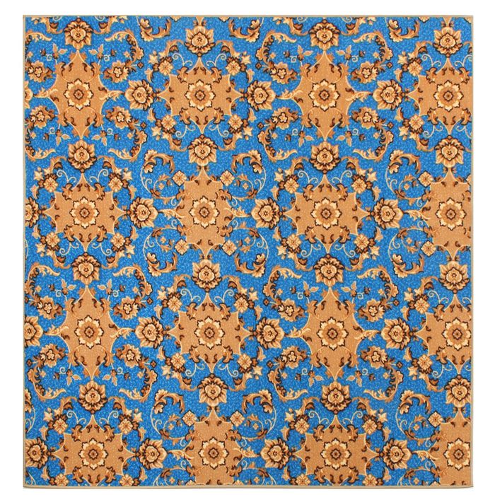 Палас Аида, размер 150х200 см, цвет синий, войлок 195 г/м