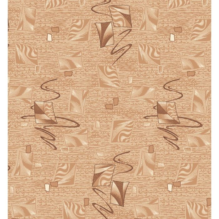 Палас Парус, размер 200х350 см, цвет бежевый/белый, войлок 195 г/м2