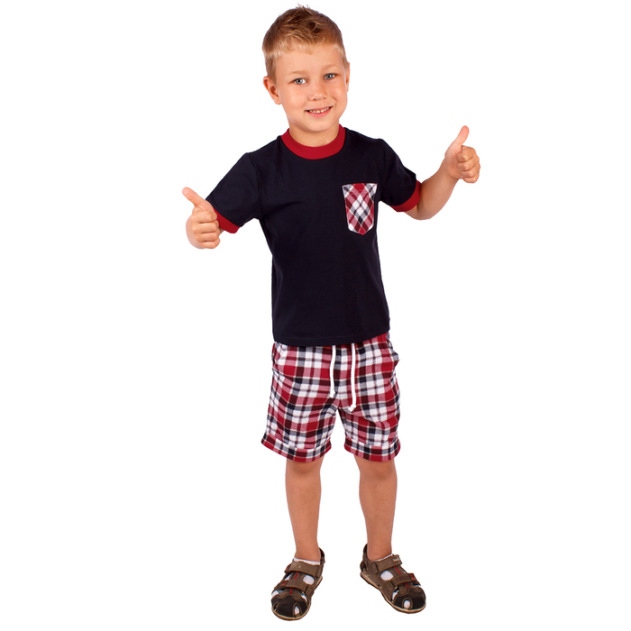 Футболка для мальчика "Яхтинг", рост 110 см (56), цвет тёмно-синий ПДК298804