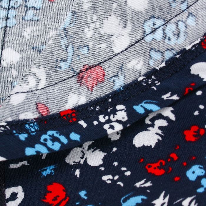 Юбка для девочки "Дорога к морю", рост 122 см (62), цвет тёмно-синий, принт цветы