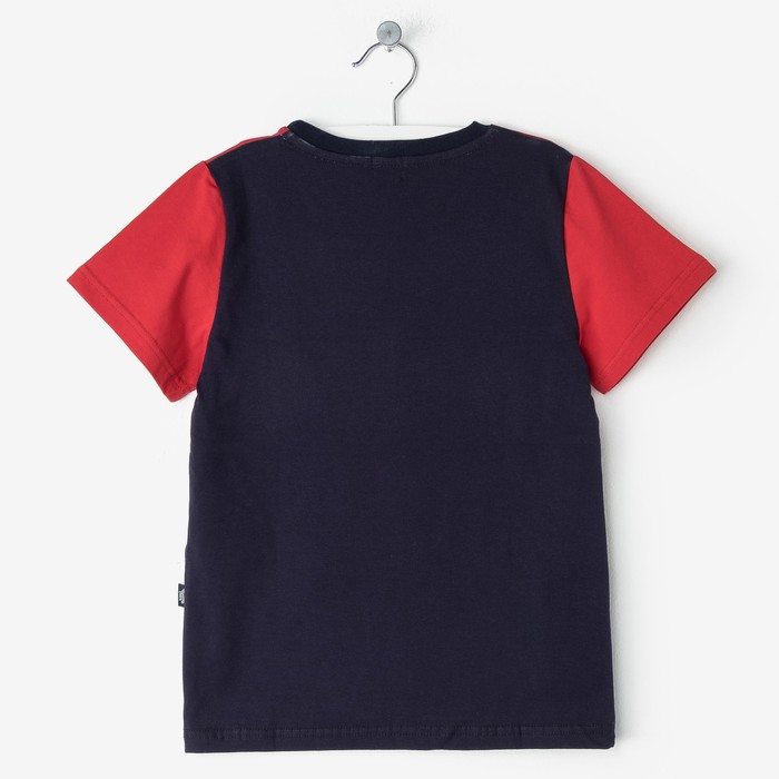 Футболка для мальчика "Формула", рост 116 см (60), цвет тёмно-синий, принт формула ПДК965804