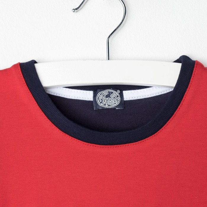 Футболка для мальчика "Формула", рост 134 см (68), цвет тёмно-синий, принт формула ПДК965804