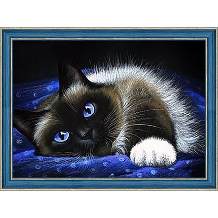 Картина стразами "Сиамская красавица"