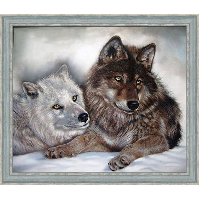 Картина стразами "Инь и Ян"