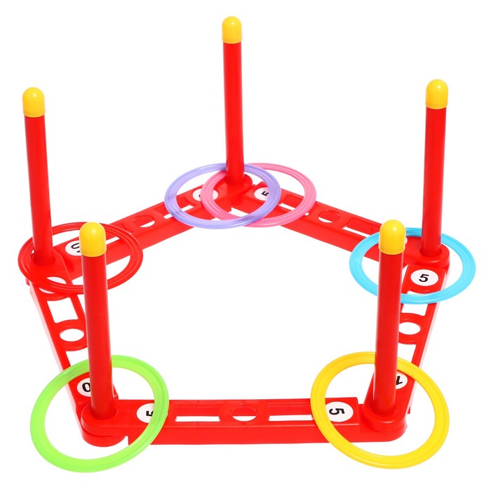 Игрушка детская "Кольцеброс", МИКС