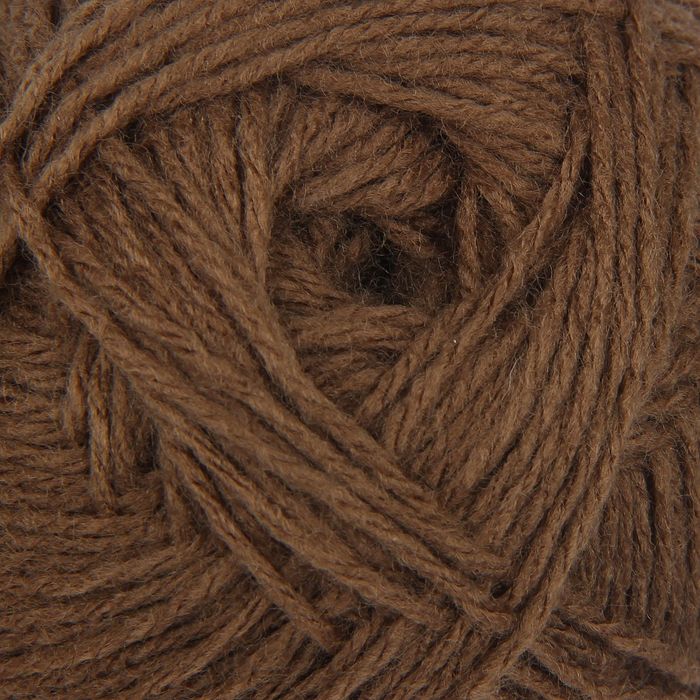 Пряжа "Ласка" 100% акрил 250м/50гр (9429 дубовая кора)