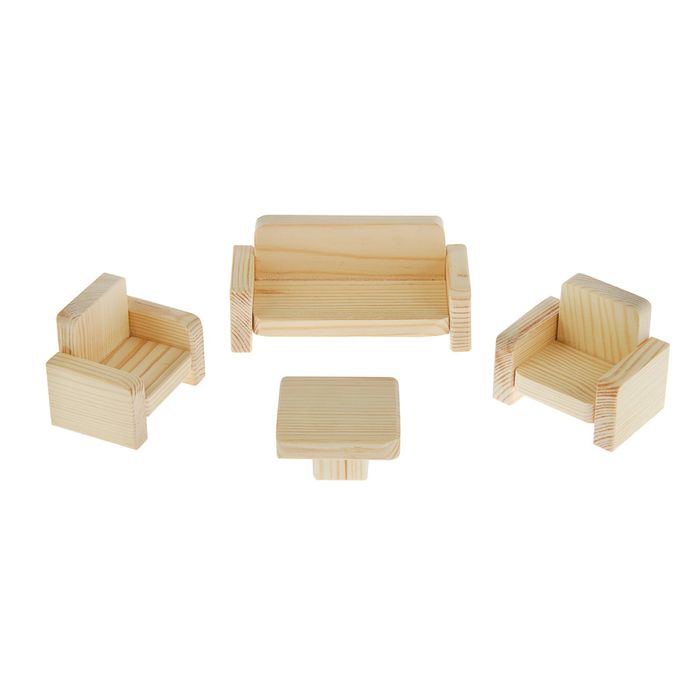 Заготовка для творчества "Набор мебели: Гостиная "