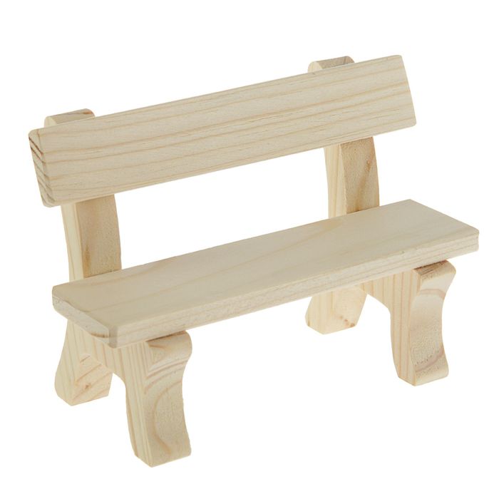 Заготовка для творчества «Скамейка», малая