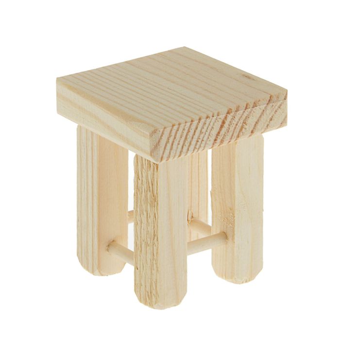 Заготовка для творчества "Табуретка" малая