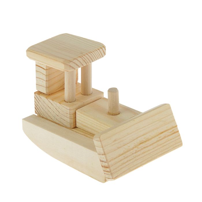 Заготовка для творчества "Бульдозер"