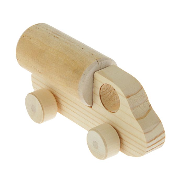 Заготовка для творчества "Пальчиковая машинка" молоковоз