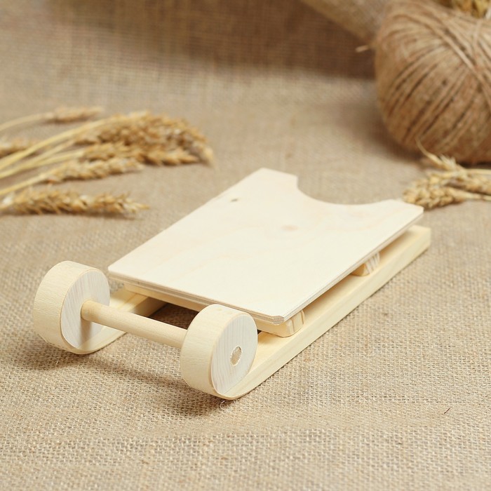 Заготовка для творчества «Салазки», 21×10,5×4 см