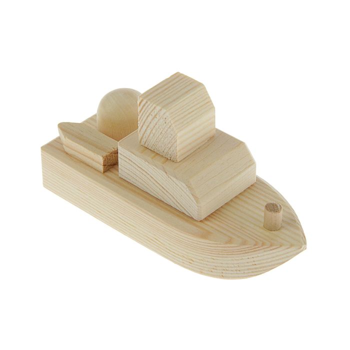 Заготовка для творчества "Кораблик" №1