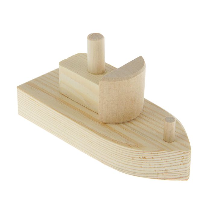 Заготовка для творчества "Кораблик" №2