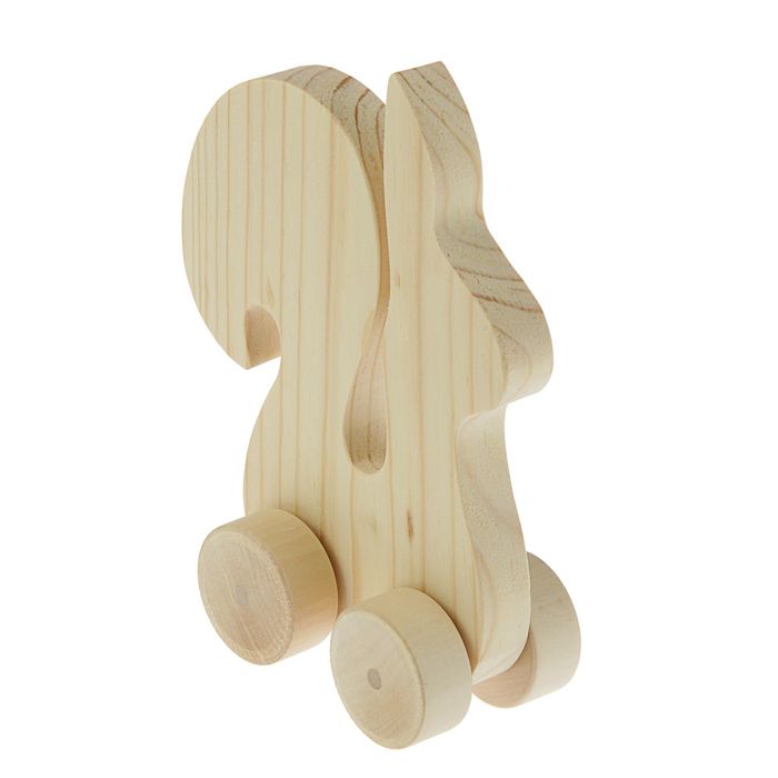 Заготовка для творчества «Белочка», на колесах