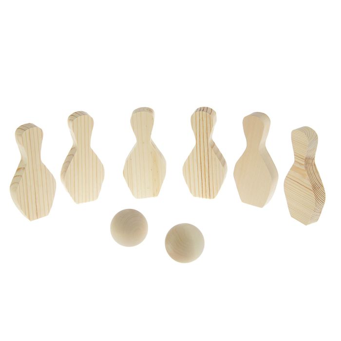 Заготовка для творчества "Игра «боулинг»"