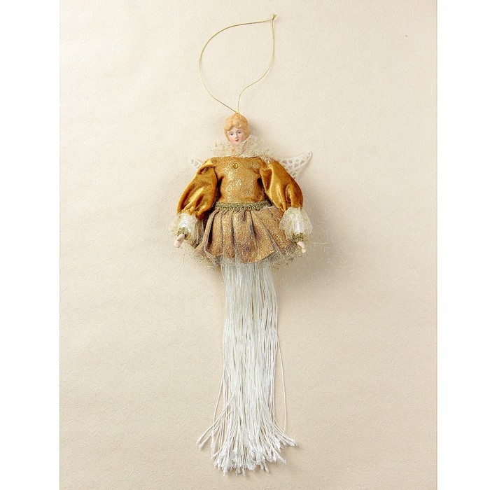 Кукла венецианская «Фея», с кисточкой, подвесная, 20×8×41 см