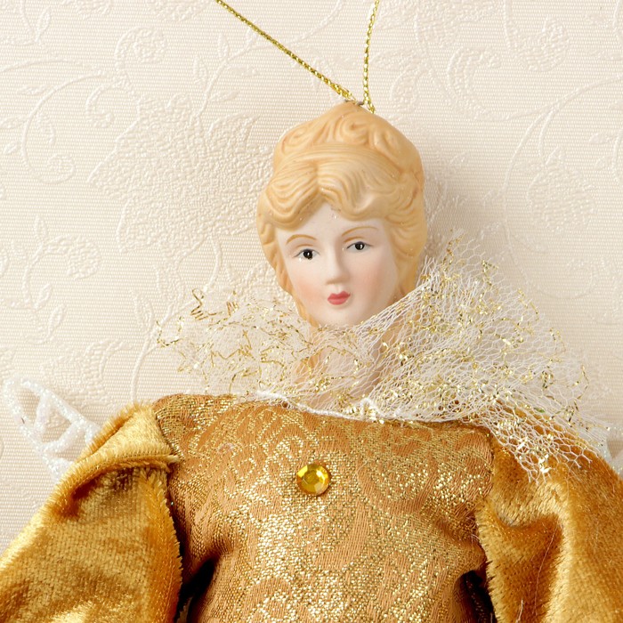 Кукла венецианская «Фея», с кисточкой, подвесная, 20×8×41 см