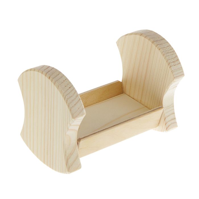 Заготовка для творчества: "Кровать-качалка"