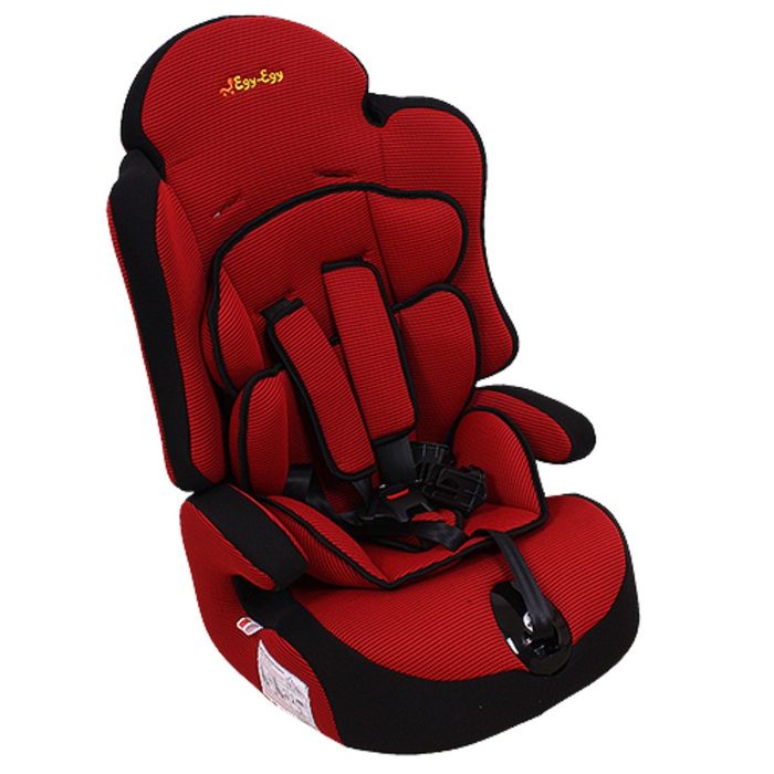 Автокресло-бустер KS-514 Isofix, группа 1-2-3, с вкладышем, цвет красный