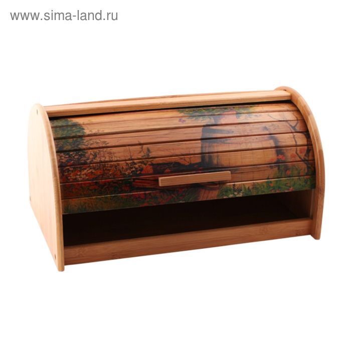 Хлебница с декором, размер 38 х 24 х 19 см