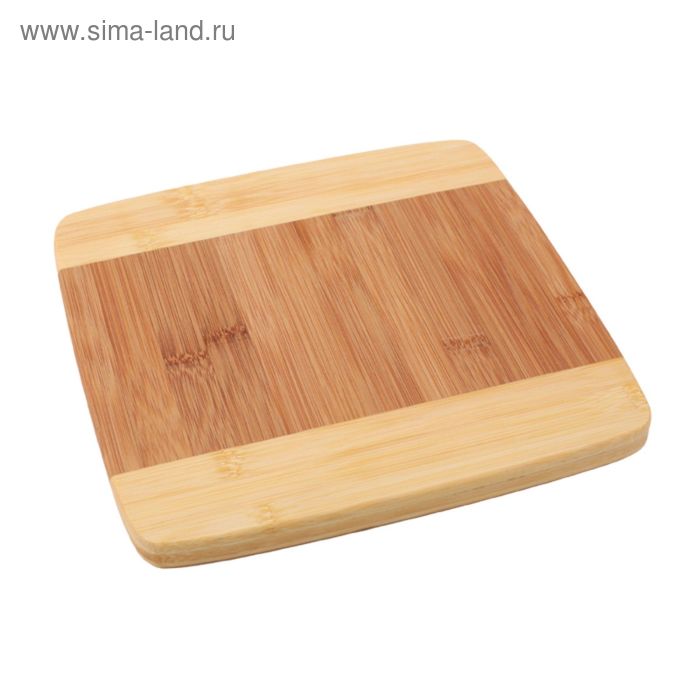 

Доска кухонная, бамбук, размер 24 х 1,6 см