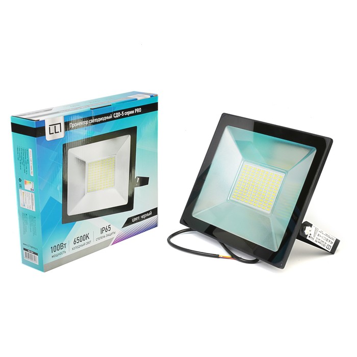 Прожектор светодиодный ASD СДО-5-100 100Вт 230В 8000Лм 6500К IP65 СЕРИЯ PRO