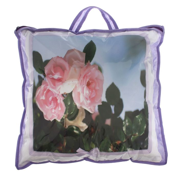 Подушка декоративная 40х40см, АНП-110, холлофил, ткань п/э, кант