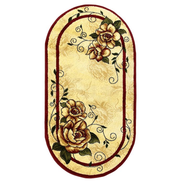 Ковёр Antiq Imperial 826 BEIGE/ BEIGE 0.8*1.5 м, прямоугольный