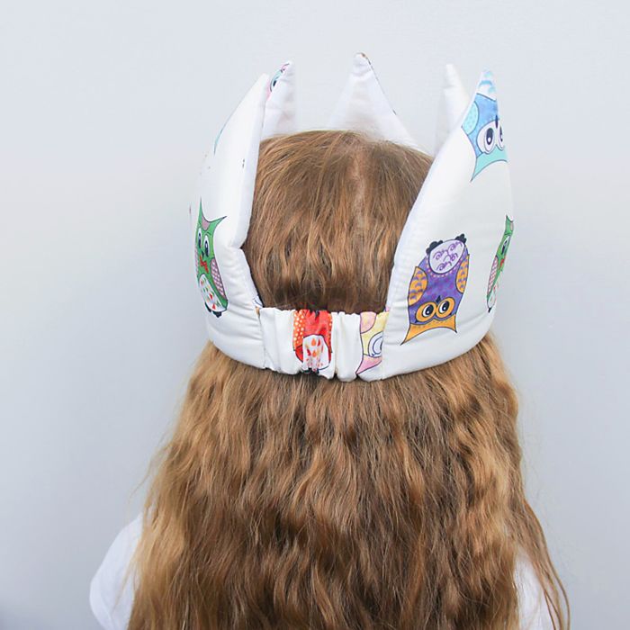 Детская корона "Забавные совы", хлопок