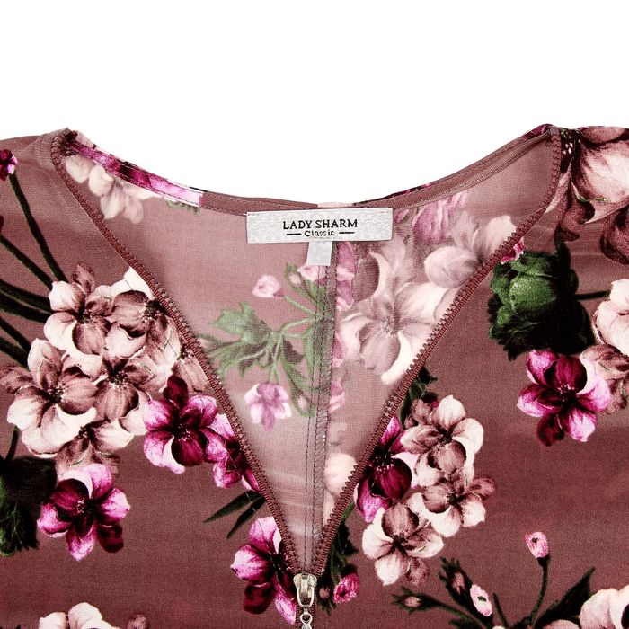 Блуза женская 17-m23-38/0198, размер 64, цвет розовый