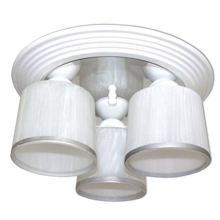 Люстра 1005403301 "Сатурн-ветро" 3х60 Е27 бел. 33*33*25,5 см