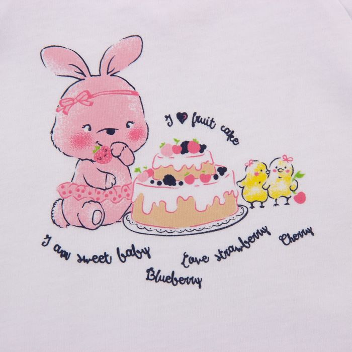 Футболка детская, рост 68 см, цвет белый