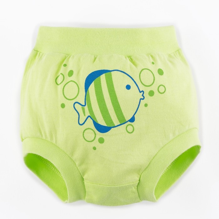 Трусы детские, рост 62 см, цвет салатовый