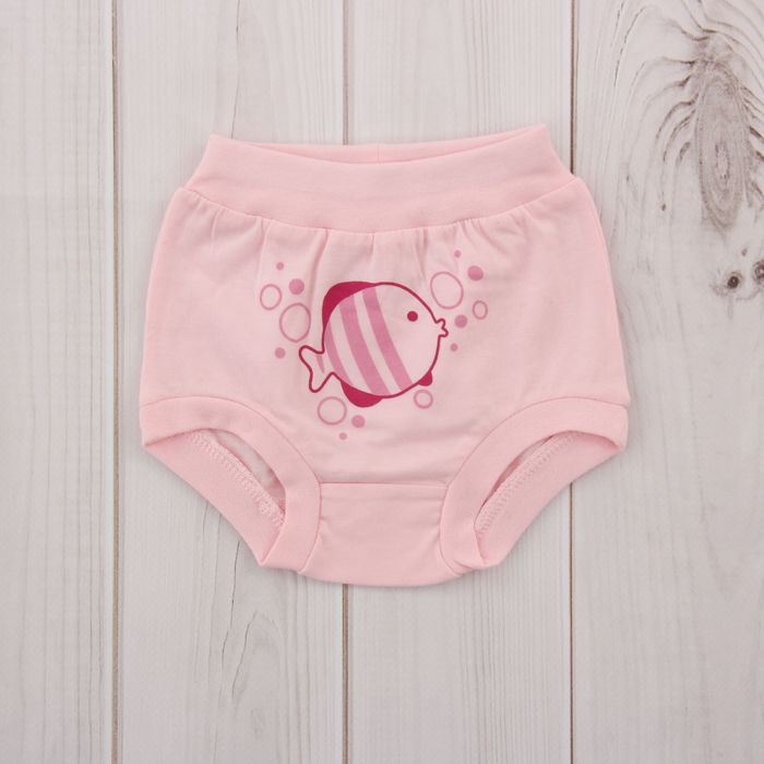 Трусы детские, рост 62 см, цвет розовый