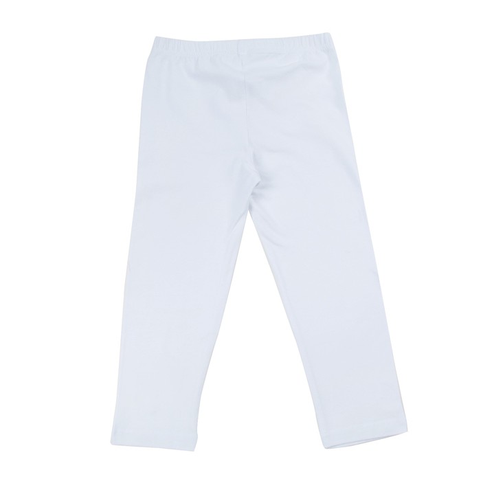 Бриджи для девочки, рост 164 см, цвет белый 170207