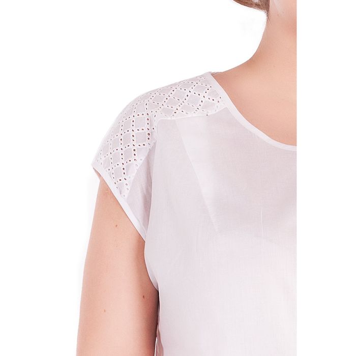 Блуза женская 17-m234-70/1, размер 66, цвет белый