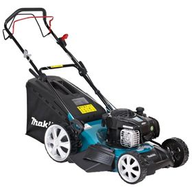 

Газонокосилка Makita PLM 4628 N (4-х такт),1.9кВт/2.6л.с.,46см, 7ур,25/75мм,60л