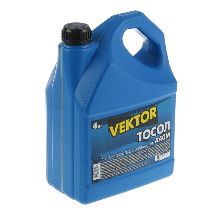 Тосол Vektor А40М, 4 кг, канистра