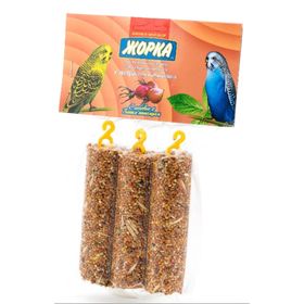 

Медовые батончики ЖОРКА "Шиповник" для попугаев, 3 шт.