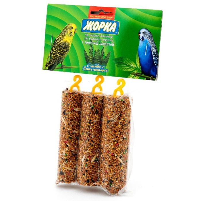 Медовые батончики ЖОРКА "Морская капуста" для попугаев, 3шт