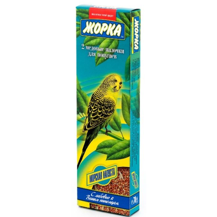 Палочки Жорка "Морская капуста" для попугаев, 2 шт, 80 г