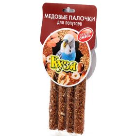 

Палочки Кузя "Ореховая смесь" для попугаев, 4 шт.