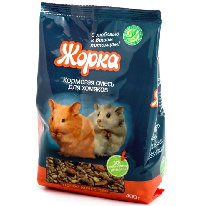 Корм "Жорка" для хомяков, в пакете 400 г