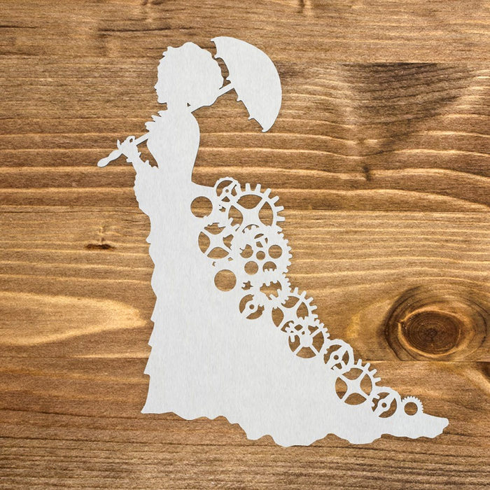 Чипборд картон "Стимпанк. Леди" [2]  5,5х6,5 см