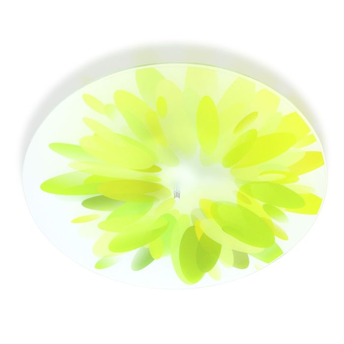 Люстра "Карнавал" 36240 салат./лимон. 3*60Вт Е14 42х42х14 см