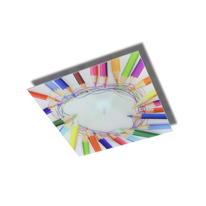 Люстра "Сказка" Карандаши 37253  3*60Вт Е14 42х42х14 см